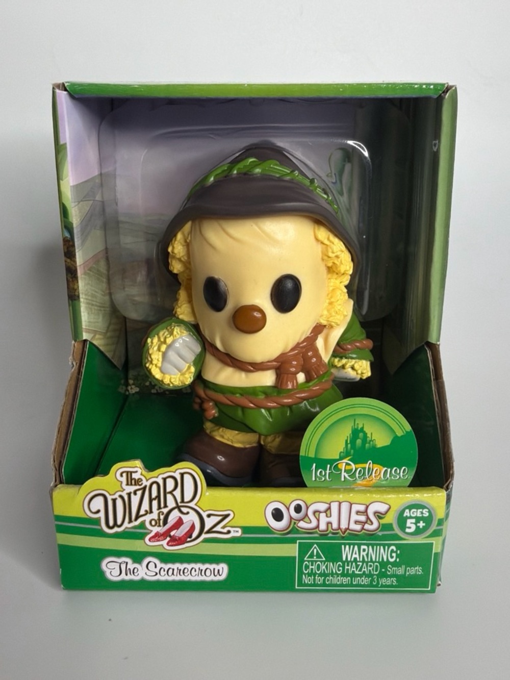 NWT Wizard of Oz Ooshies Scarecrow 1st Release Collectible Figure